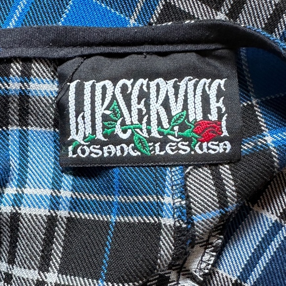 LIP SERVICE | Vintage Plaid Mini Skirt - Picture 3 of 9